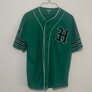 Carbon Emerald Green Sports Jersey
